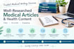 write medical articles and content