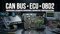 develop and debug can bus automotive systems, ecu communication, diagnostics