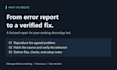 fix a python discord bot bug or broken slash command