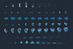 create pixel vfx, explosion effects, skill icon, pixel art animation