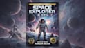 design epic sci fi space adventure book covers with cinematic visuals