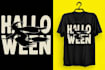 do create spooky halloween t shirt design