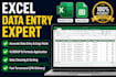 do professional data entries etc