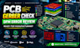 check, review and fix pcb gerber files for manufacturing