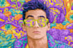 do mesmerizing psychedelic and surreal trippy illustrations