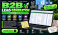do lead generation and build targeted b2b lead lists