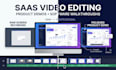 edit your saas product demo and software walkthrough video
