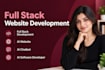 build ai software, full stack website development, ai website, ai chatbot