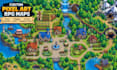 create custom 2d top down pixel tileset art rpg maps asset for your game