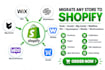 migrate duda ecwid big cartel wix webflow goddaddy to shopify