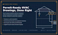 design hvac permit plans with manual jds