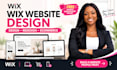design wix website wix website redesign ecommerce wix website design