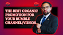 do rumble video promotion, rumble views and followers
