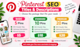 create SEO friendly pinterest titles and descriptions
