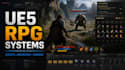 create unreal engine 5 rpg systems, quests, inventory and combat