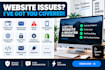 troubleshoot and fix your website technical issues