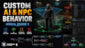 develop custom ai and npc behavior in unreal engine 5