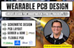wearable pcb,ble iot hardware, sensor electronic, smartwatch pcb,embedded system