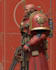 create a grimdark sci fi warrior character inspired by warhammer 40k