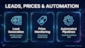 do python web scraping, data extraction and web automation