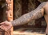 design a polynesian maori tribal tattoo