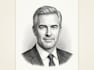draw a hedcut wsj portrait style from photo