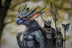 draw fantasy creatures and custom monster illustration