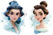 do disney cartoon portrait