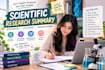 summarize research papers and biotechnology articles