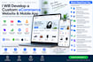 develop a custom ecommerce website and mobile app