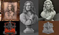 convert 2d to 3d model, image to 3d modelling  3d character 3d design stl file