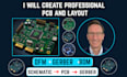 create professional pcb design, layout, dfm, gerber and bom