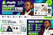 shopify store dropshipping print on demand shopify store, pod store