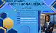 write an ats optimized resume and cover letter