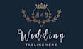 create modern wedding logo, monogram, or initials design
