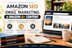 do amazon SEO, email marketing, and a plus content for your book
