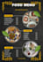 design modern restaurant, pizza, shawarma,and cafe menu
