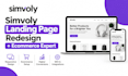 create simvoly landing page redesign simvoly landing page ecommerce expert