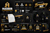 create a professional brand identity and complete branding kit