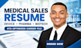 write ats optimized medical sales, pharma sales representative resume