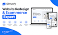 design simvoly website redesign simvoly website simvoly ecommerce expert