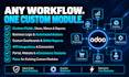 do odoo development customization and develop custom modules
