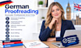 do german proofreading book editing book formatting copy german editor in 24hrs