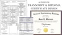 do official high school transcript, college, home school and diploma certificate