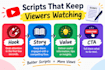 write engaging and SEO friendly you tube scripts
