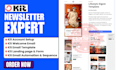 setup convertkit newsletter kit email template kit landing page email sequence
