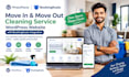 design move in move out cleaning service wordpress bookingkoala website