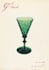 personalize your invitation card wine glass design