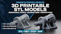 create a custom 3d printable stl model for 3d printing