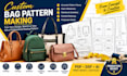 design professional cad sewing patterns for your custom bags